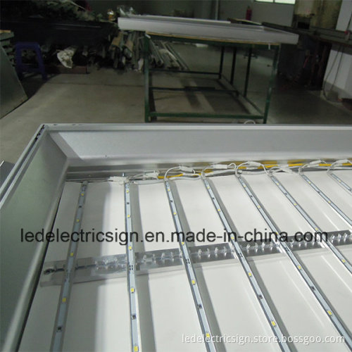 Advertising Material for Frameless Ledlight Box Open with Rubber